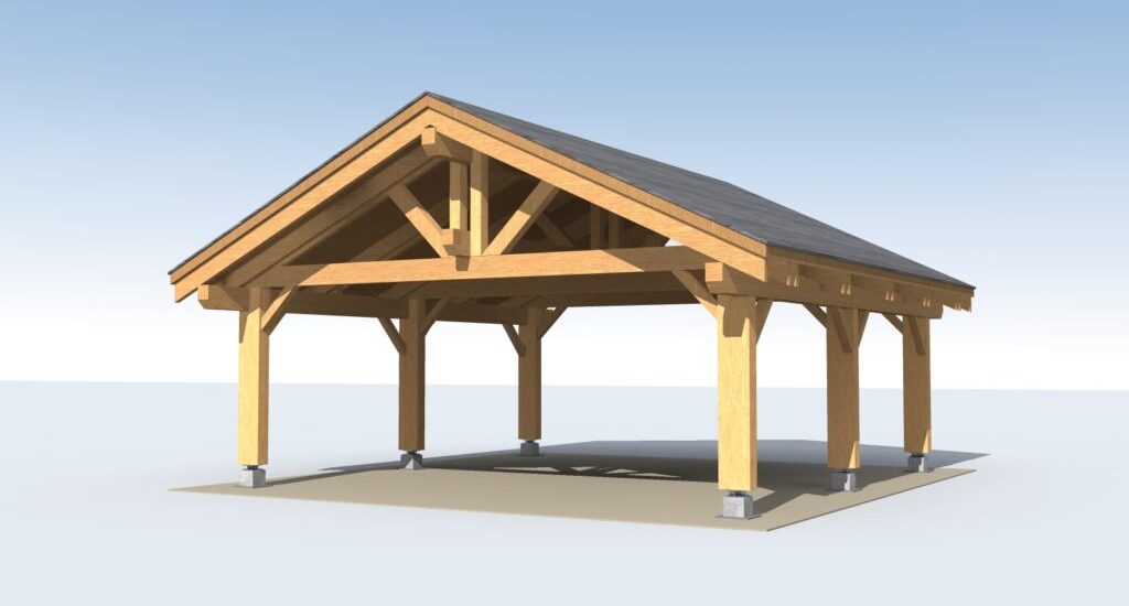 Timber Frame Carport Kits